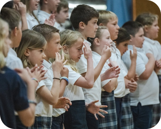IC Elementary School Website Cards Prayer
