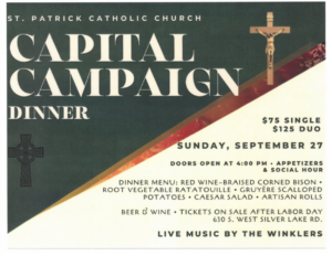 St patrick Capital Campaign